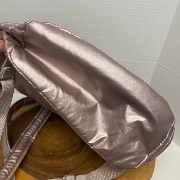 Kipling Soft Metallic Pink Mid Backpack - Picture 8 of 10